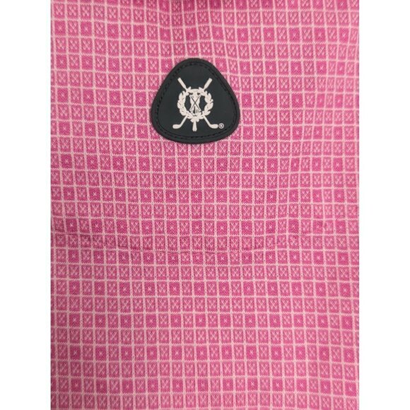 Brooks Brothers St Andrews Links Pink Polo Short Sleeve Shirt Cotton Size Large - Picture 6 of 7